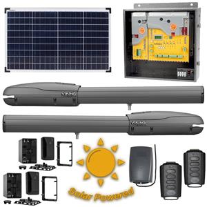 Viking G5 Solar Dual Swing Gate Operator