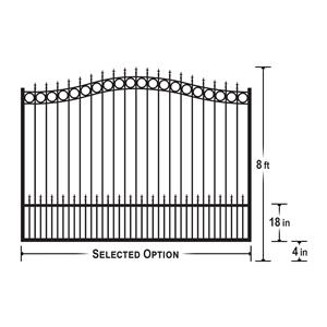 Wildgrass 8ft (Single) Dimensions