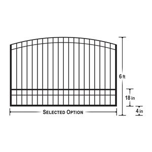Windermere 6ft (Single) Dimensions