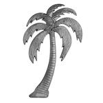 Decorative Aluminum Palm Tree (Bending left)