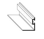 BERTHA Sidewalk F Track/Header Studless Angle Hurricane Hardware