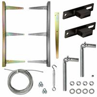 Gate Crafters 3 Rail Single Farm Gate Frame Kit