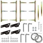 Gate Crafters 3 Rail Dual Farm Gate Frame Kit