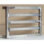 Ready to Ship 36 x 24 x 6 Aluminum Dunnage Rack-1600lb. Capacity