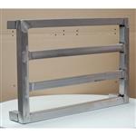 Ready to Ship 36 x 24 x 6 Aluminum Dunnage Rack-1600lb. Capacity