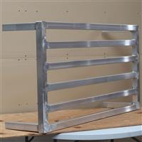 Ready to Ship 58 x 30 x 14 Aluminum Dunnage Rack-1600lb. Capacity