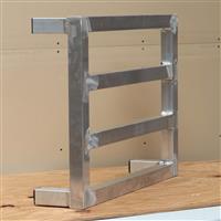 Ready to Ship 33 x 24 x 7 Aluminum Dunnage Rack-1600lb. Capacity