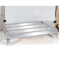 Ready to Ship 30 x 20 x 6 Aluminum Dunnage Rack-1600lb. Capacity
