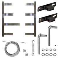 Gate Crafters Custom 4 Rail Single Farm Gate Frame Kit