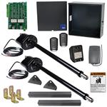 Nice Apollo 1600 Dual Swing Actuator Gate Opener Kit w/ Free 2 Remotes and Receiver - W/ AC