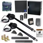 Nice Apollo 1650 816 Linear Actuator Dual Swing Gate Opener with Free DIY Kit - AC Charging Option - 1050US Board