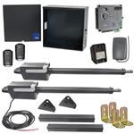 Nice Apollo TITAN 912L Linear Actuator Dual Swing Gate Opener with Free DIY Kit - AC Charging - Mercury 310 Board