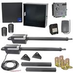 Apollo TITAN Solar Dual Swing Gate Opener w/ Free Receiver & Transmitter - W/ AC 120VAC