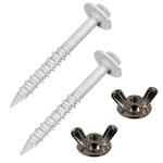 BOCA Hardware, Covered Channel - Hurricane Shutter Installation Hardware