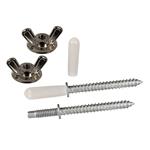 Horizontal Direct Mount Fasteners - Hurricane Shutter Installation Hardware