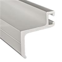 F Track Footer with 3-inch Build Out - Price per Linear Foot