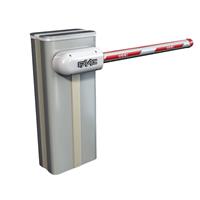 FAAC B680H Automatic Hybrid Barrier Gate Opener | 36V Commercial & Industrial Gate Operator - Gray Opener with 20 ft. L Barrier Arm