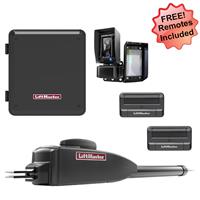 LiftMaster LA400UL Single Swing Gate Opener Kit w/ MyQ Technology  - Gate Opener Kit + 2 Free Remotes