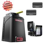 LiftMaster RSW12UL Residential/Light Commercial Single Swing Gate Operator Kit - Gate Opener Kit + 2 Free Remotes