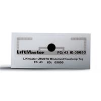 LiftMaster LMUNTG Glass-Mount Parking Pass Tag (50ct)