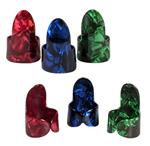 Colored  Autoharp Finger Picks - Set of 3  - Rainbow 
