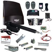 USAutomatic Ranger 500 Single Swing Gate Opener Kit - AC Charging Option