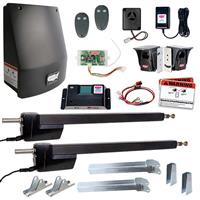USAutomatic Ranger HD Dual Swing Gate Opener Kit - AC Charging Option