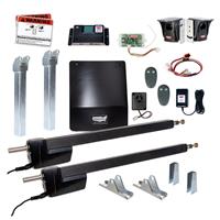 USAutomatic Ranger HD Dual Swing Gate Opener Kit - AC Charging Option