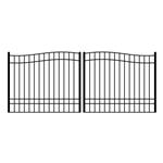 Ready to Ship Dual Swing Driveway Gate 14 ft Long Made in USA
