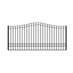 Ready to Ship Single Swing Driveway Gate 12 ft Long Made in USA