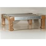 Ready to Ship 24 x 24 x 8 Aluminum Dunnage Rack-1600lb. Capacity