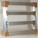Ready to Ship 24 x 20 x 4 Aluminum Dunnage Rack-1600lb. Capacity