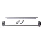 Sentry Safety 120 Series Stainless Steel Cross Bar Vertical Rod Exit Device 28