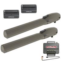 Viking E4 Residential Dual Swing Gate Operator - LiftMaster Security+ 2.0 Code + 2 Free Remotes