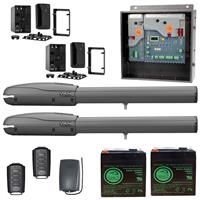 Viking G5 Dual Swing Gate Operator Kit VA-G5DLK - Viking Operators with Estate Swing Accessories Kit + 2 Free Remotes